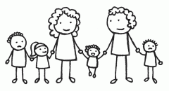 Logo van Gezinsondersteuning GROEI