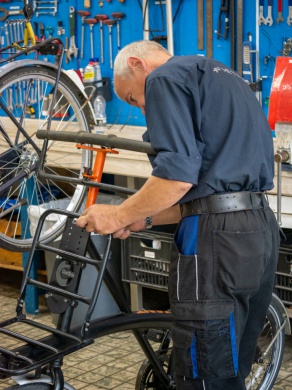 Sfeerimpressie van Fietsen repareren en opknappen bij  WIJ 3.0