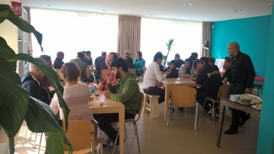 Sfeerimpressie van Samen eten - tweegangen diner bij  Leger des Heils Utrecht